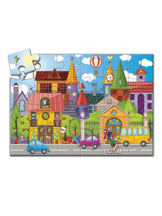 Умные пазлы «Геометрические фигуры» — картинка 3