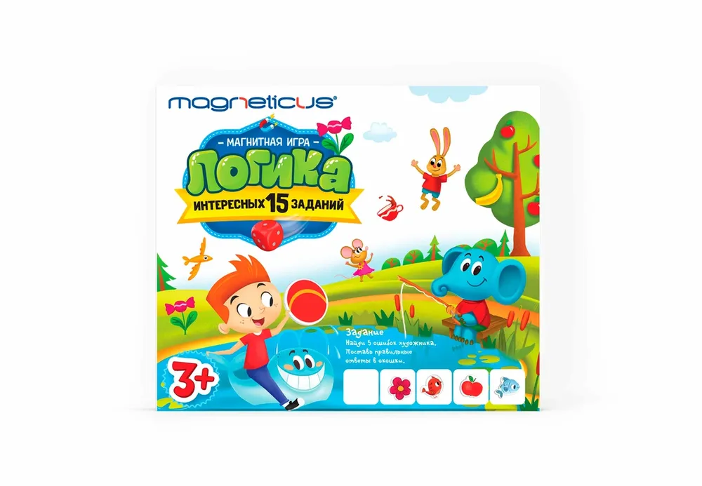 Игровой набор «Логика» в картонной коробке — картинка 2
