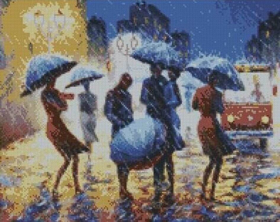 Rain painting. Станислав Сидоров картины. Станислав Сидоров художник. Станислав Сидоров художник дождь. Станислав Сидоров художник зонты.