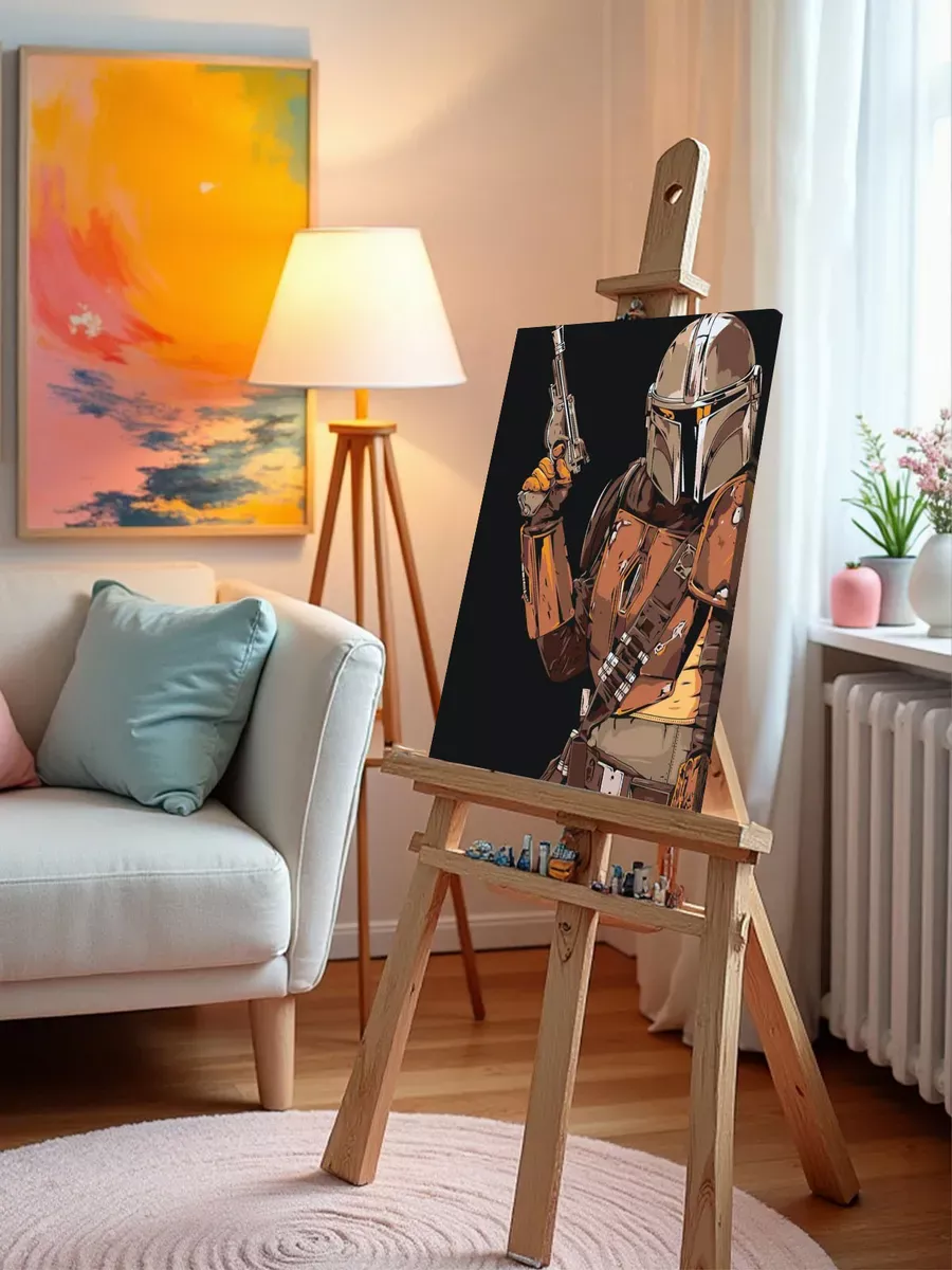 Картина по номерам «Звездные войны-2» — картинка 9