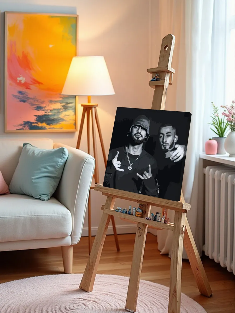 Картина по номерам «Miyagi & Andy Panda» — картинка 10