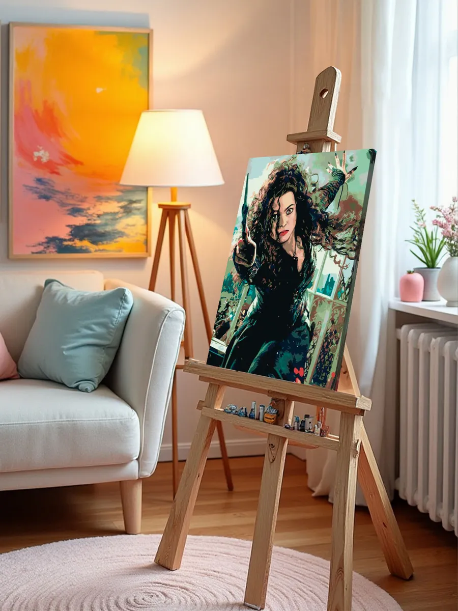 Картина по номерам «Гарри Поттер: Беллатриса Лестрейндж» — картинка 10