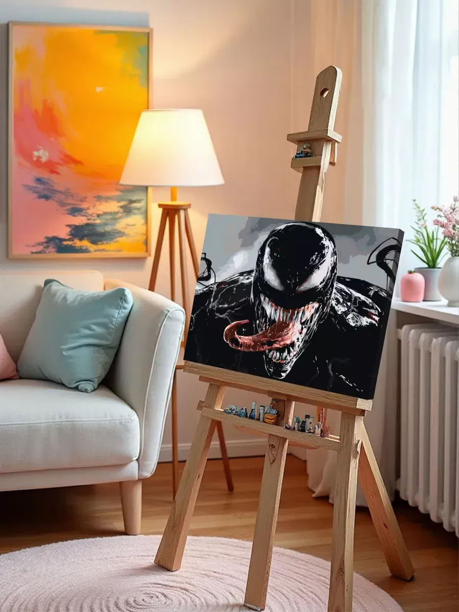 Картина по номерам «Веном: Симбиот 2» — картинка 10