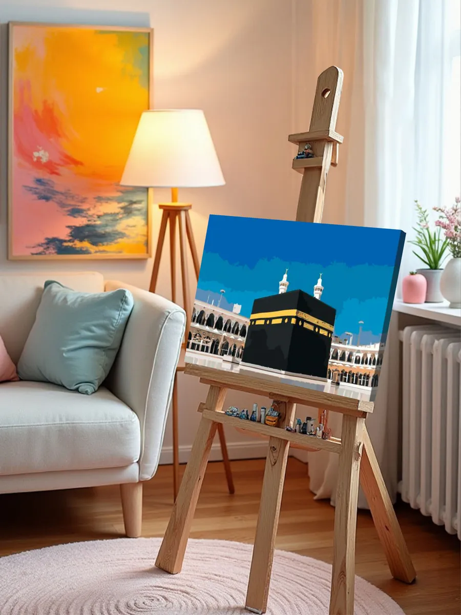 Картина по номерам «Мечеть аль-Харам - Кааба» — картинка 9