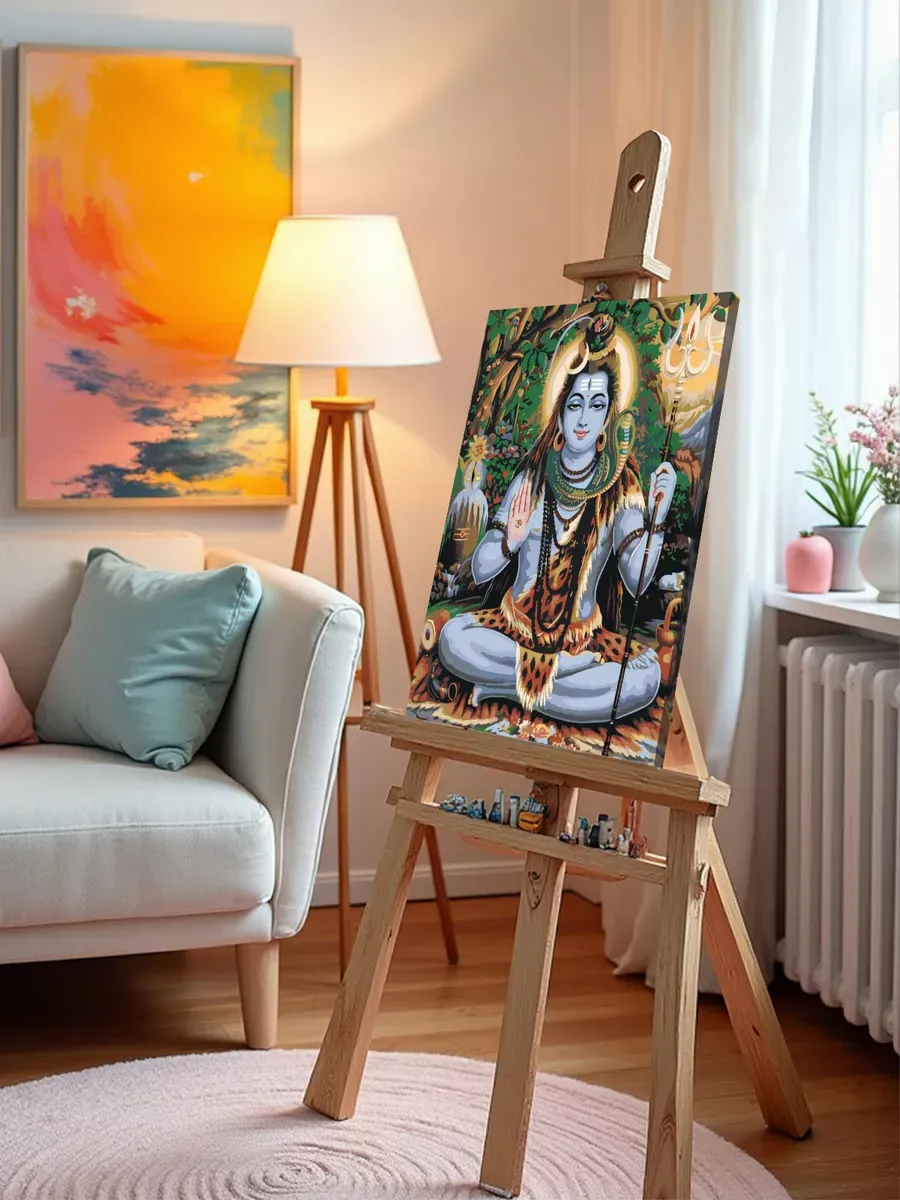 Картина по номерам «Шива 2» — картинка 9