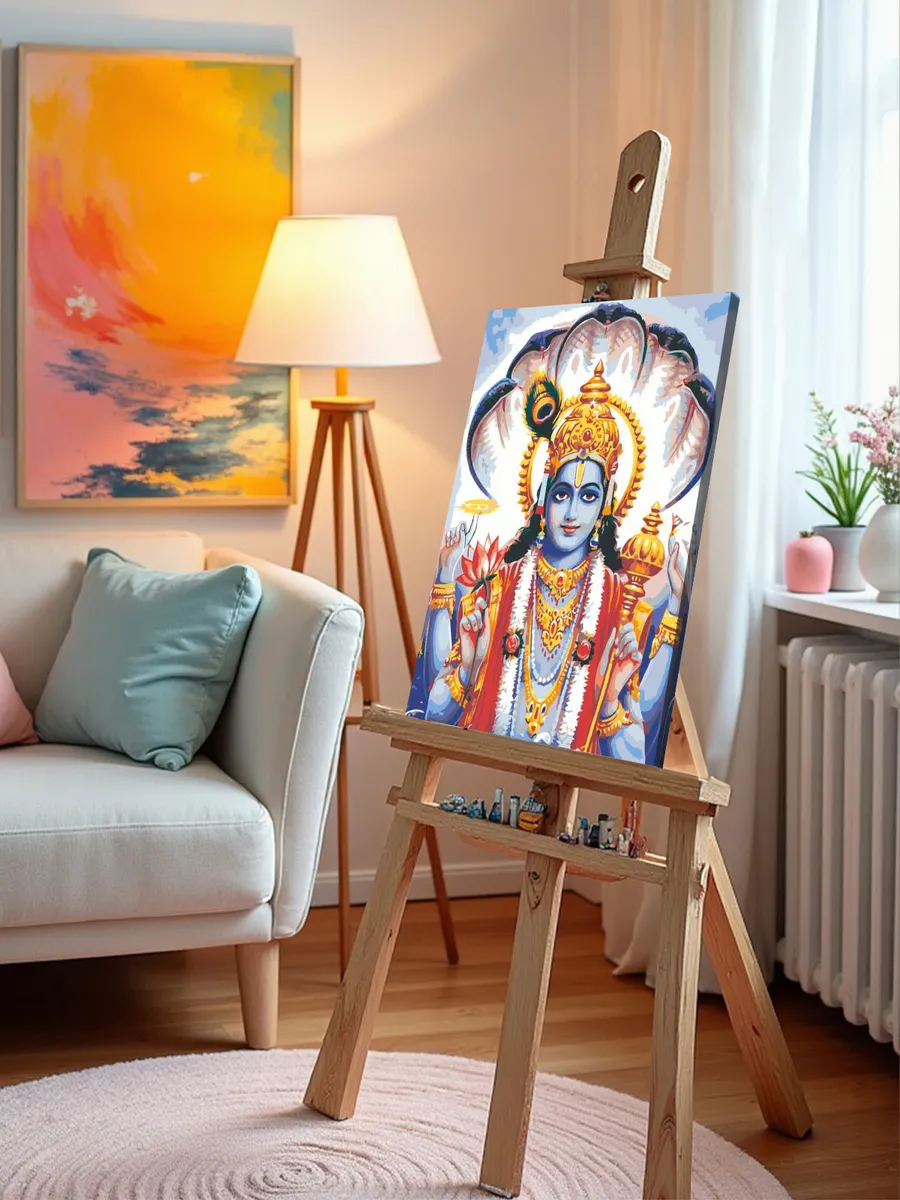 Картина по номерам «Вишну» — картинка 10