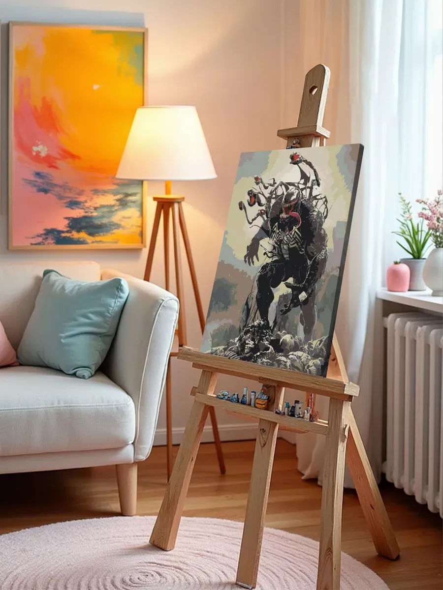 Картина по номерам «Веном» — картинка 10