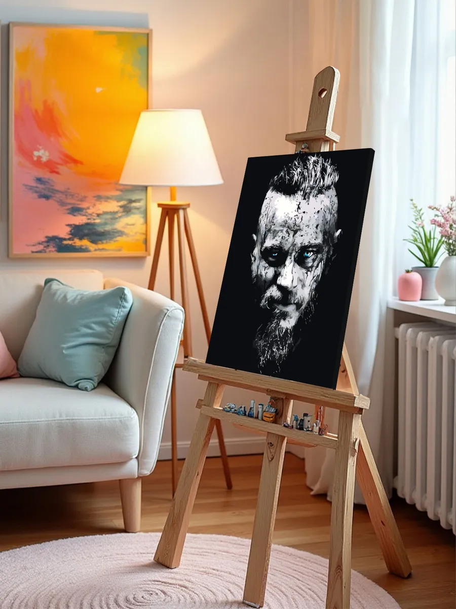 Картина по номерам «Рагнар» — картинка 9