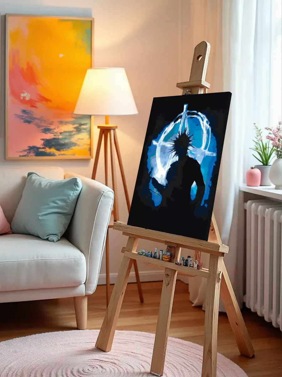 Картина по номерам «КиШ Король и Шут: Арт 1» — картинка 9