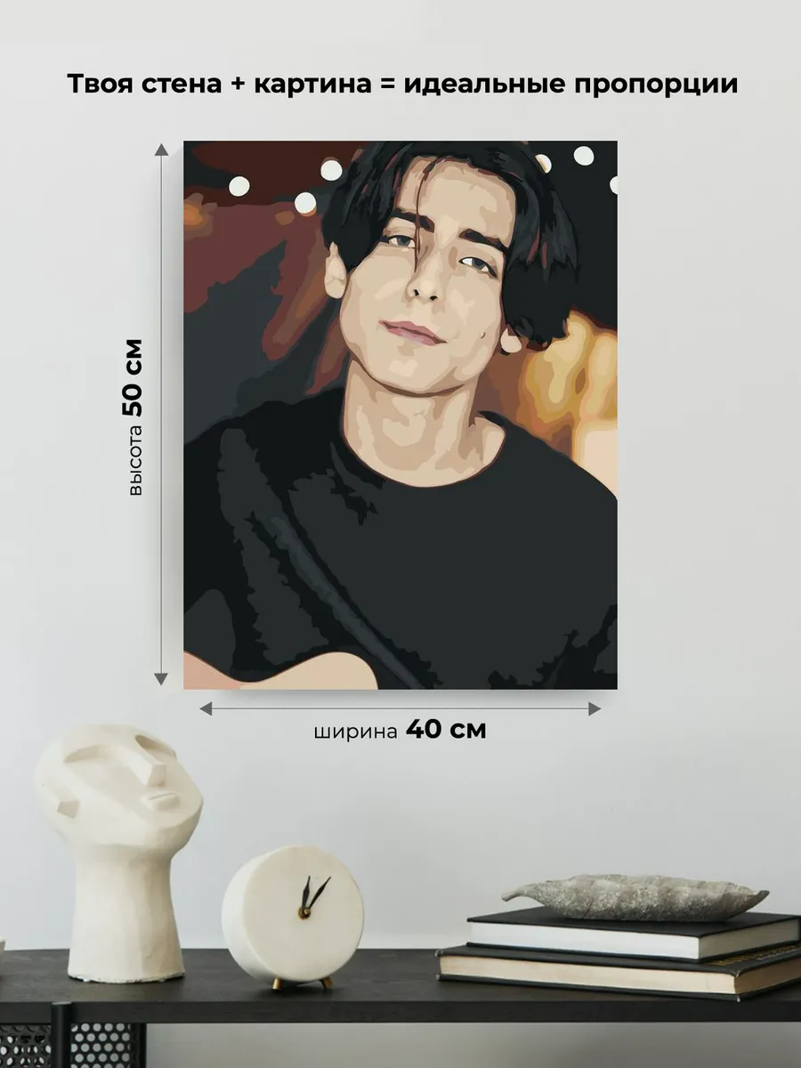 Картина по номерам «Академия Амбрелла: Эйдан Галлахер» — картинка 3