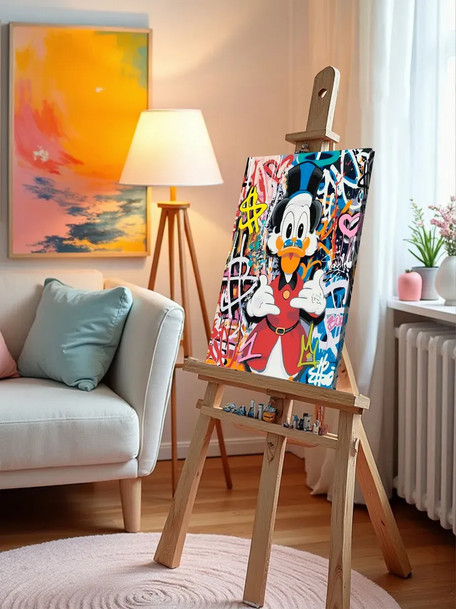 Картина по номерам «Скрудж МакДак Арт 3» — картинка 9