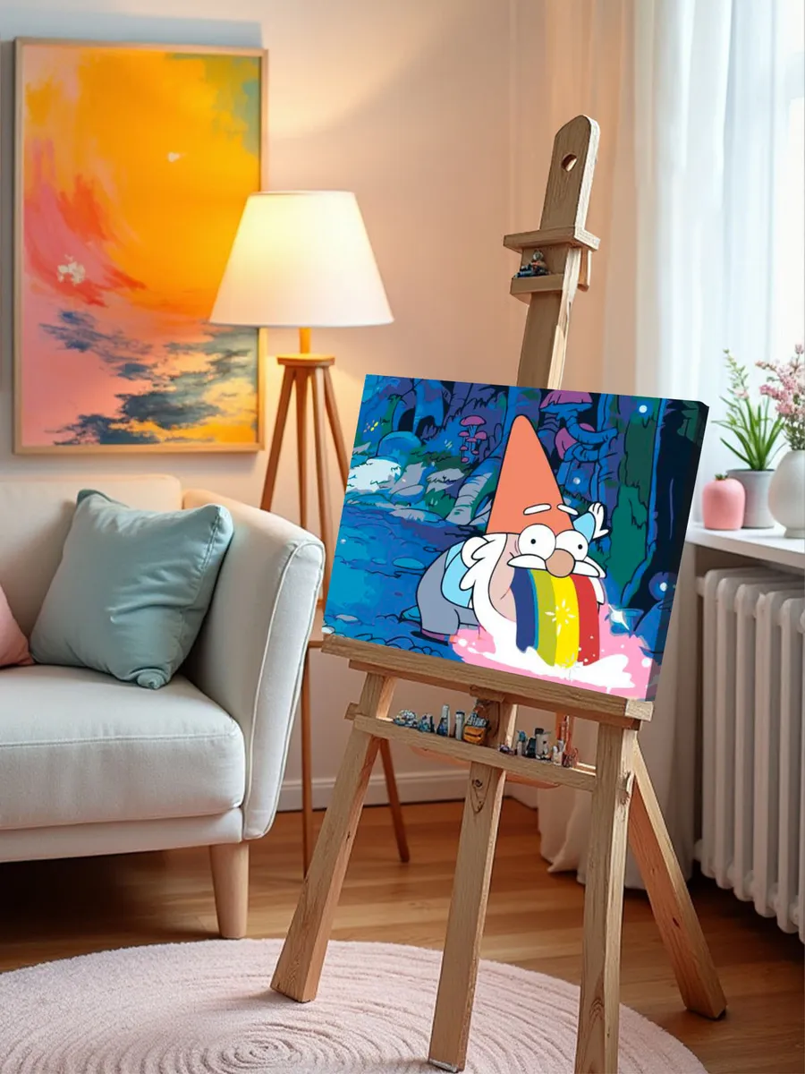 Картина по номерам «Gravity Falls Гравити Фолз: Гном» — картинка 10