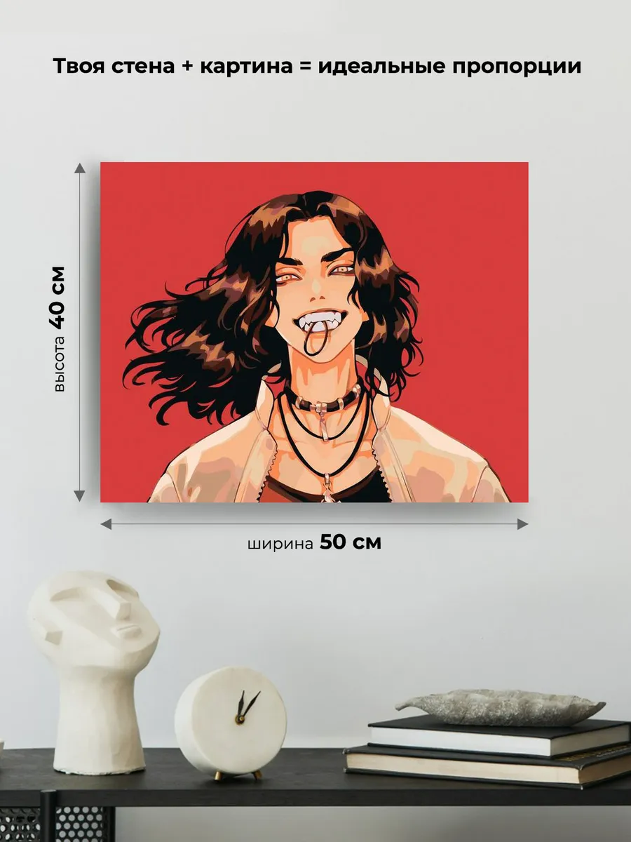 Картина по номерам «Аниме Токийские Мстители: Баджи Кейске» — картинка 3