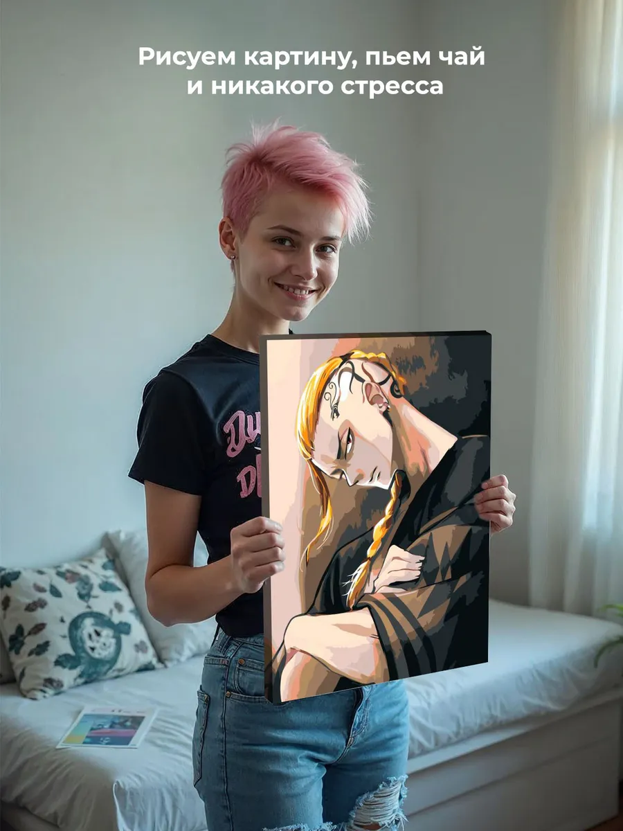 Картина по номерам «Аниме Токийские Мстители: Дракен Арт» — картинка 7