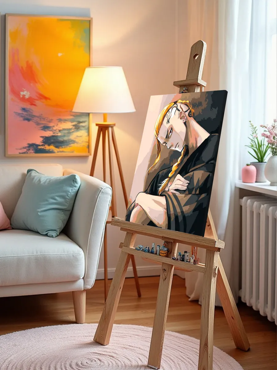 Картина по номерам «Аниме Токийские Мстители: Дракен Арт» — картинка 10