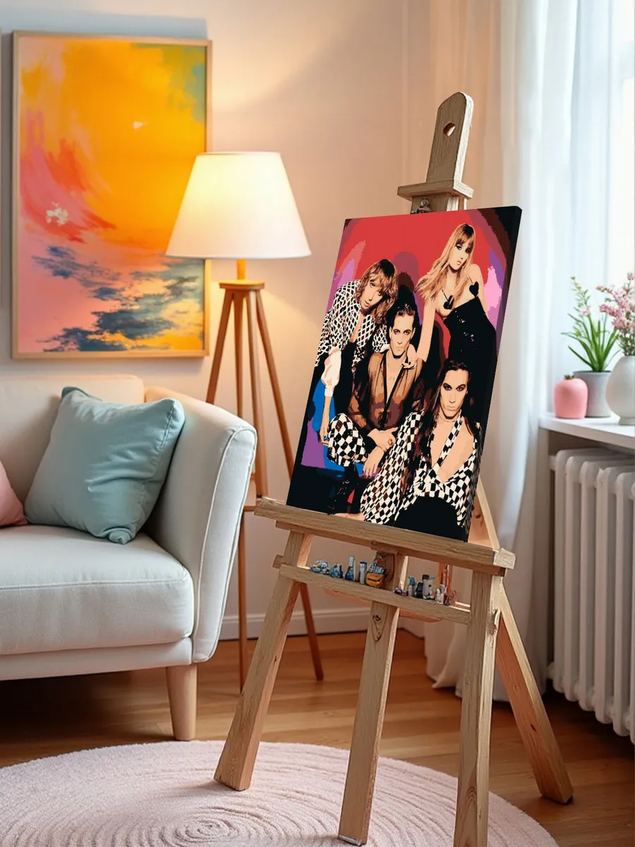 Картина по номерам «Группа Maneskin Манескин 5» — картинка 10