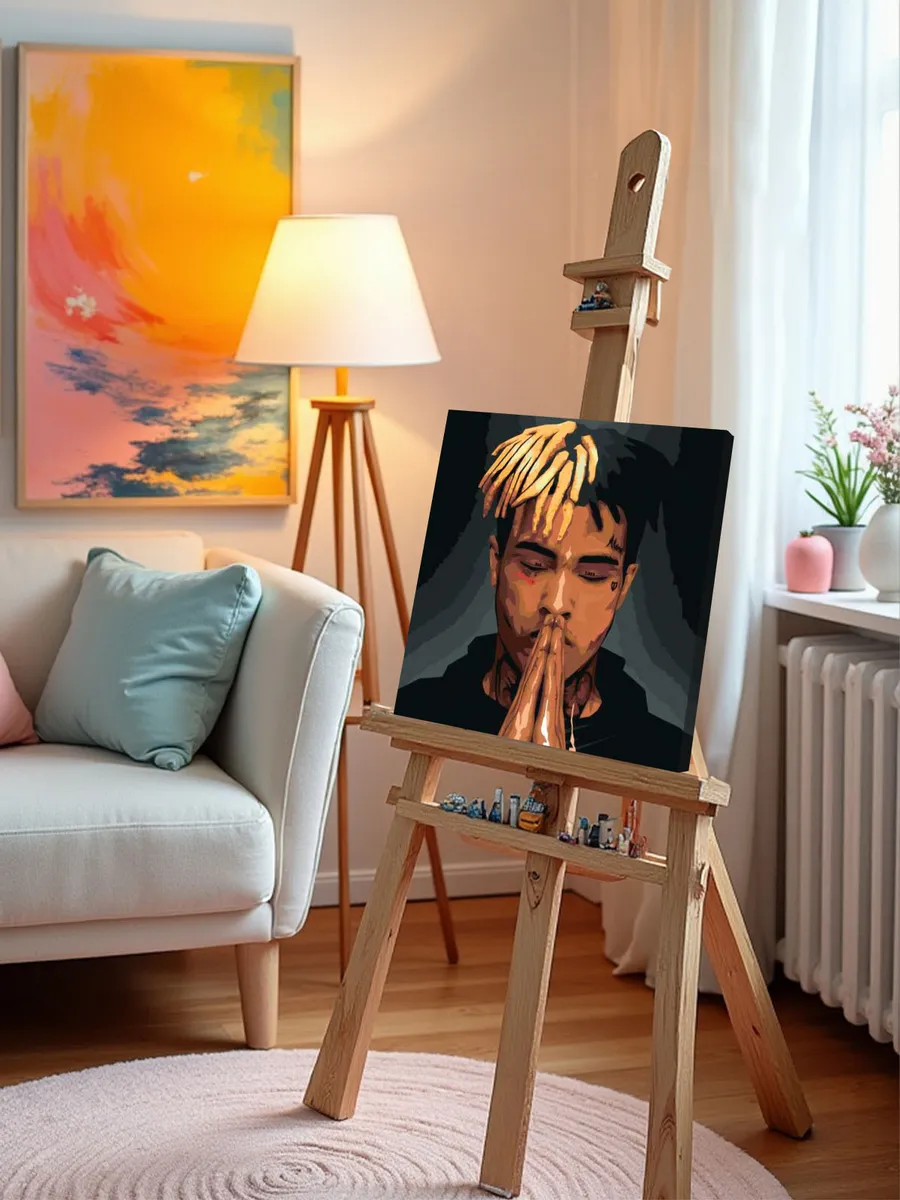 Картина по номерам «XXXTENTACION 7» — картинка 10