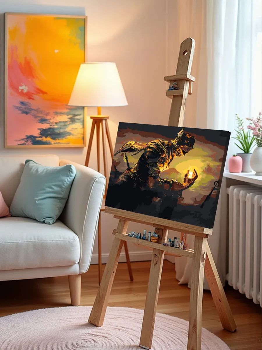 Картина по номерам «Dark Souls Дарк Соулс: Душа пепла 3» — картинка 9