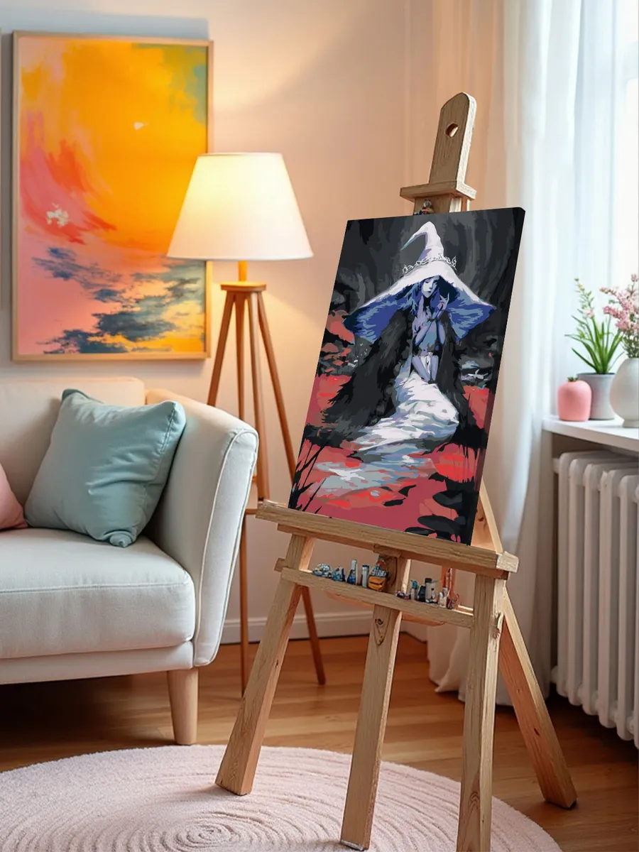 Картина по номерам «Elden Ring Элден Ринг: Ренни Колдунья 2» — картинка 10