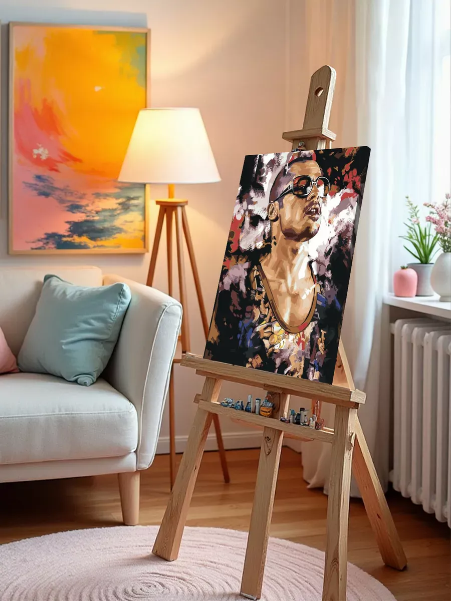 Картина по номерам «Бойцовский клуб: Тайлер Дерден - Брэд Питт 3» — картинка 9