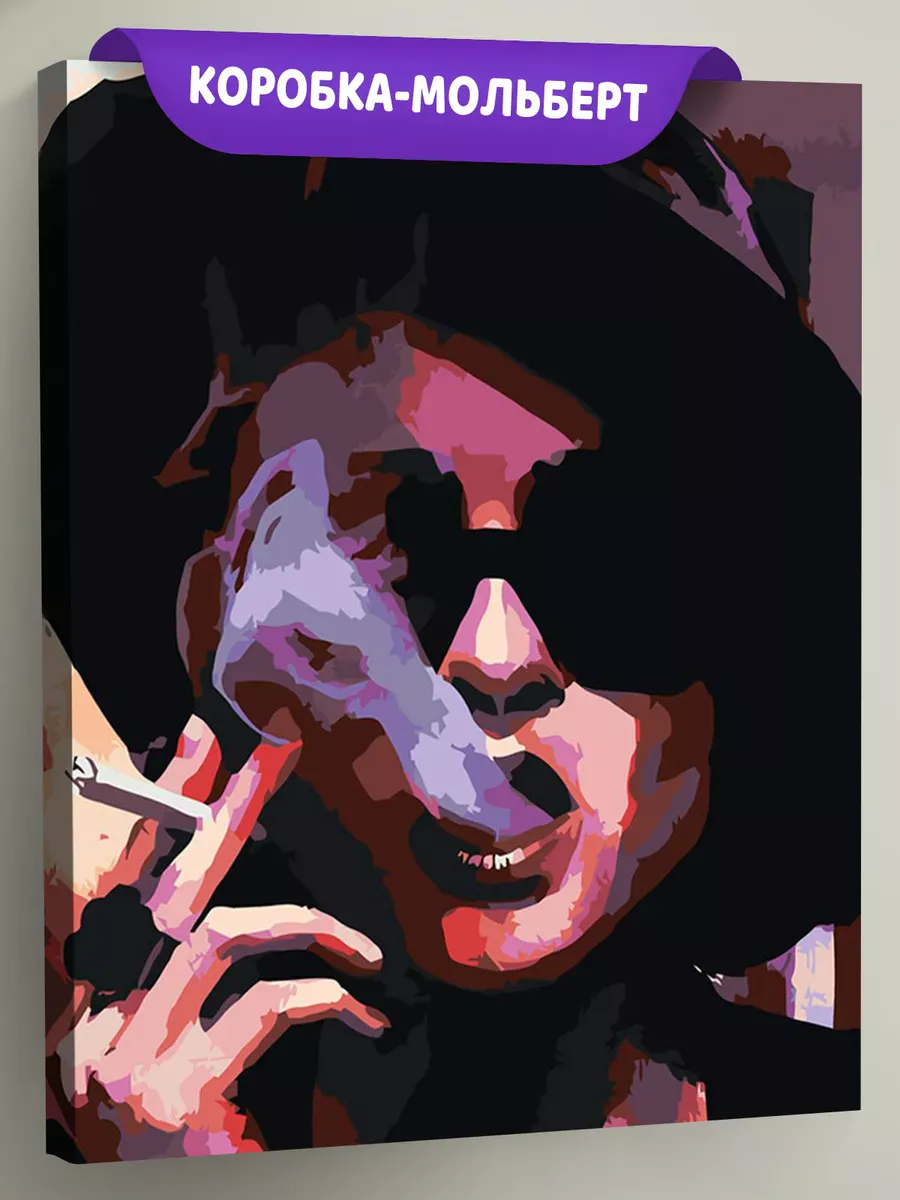 Картина по номерам «Бойцовский клуб: Марла Сингер - Хелена Бонем Картер 3»