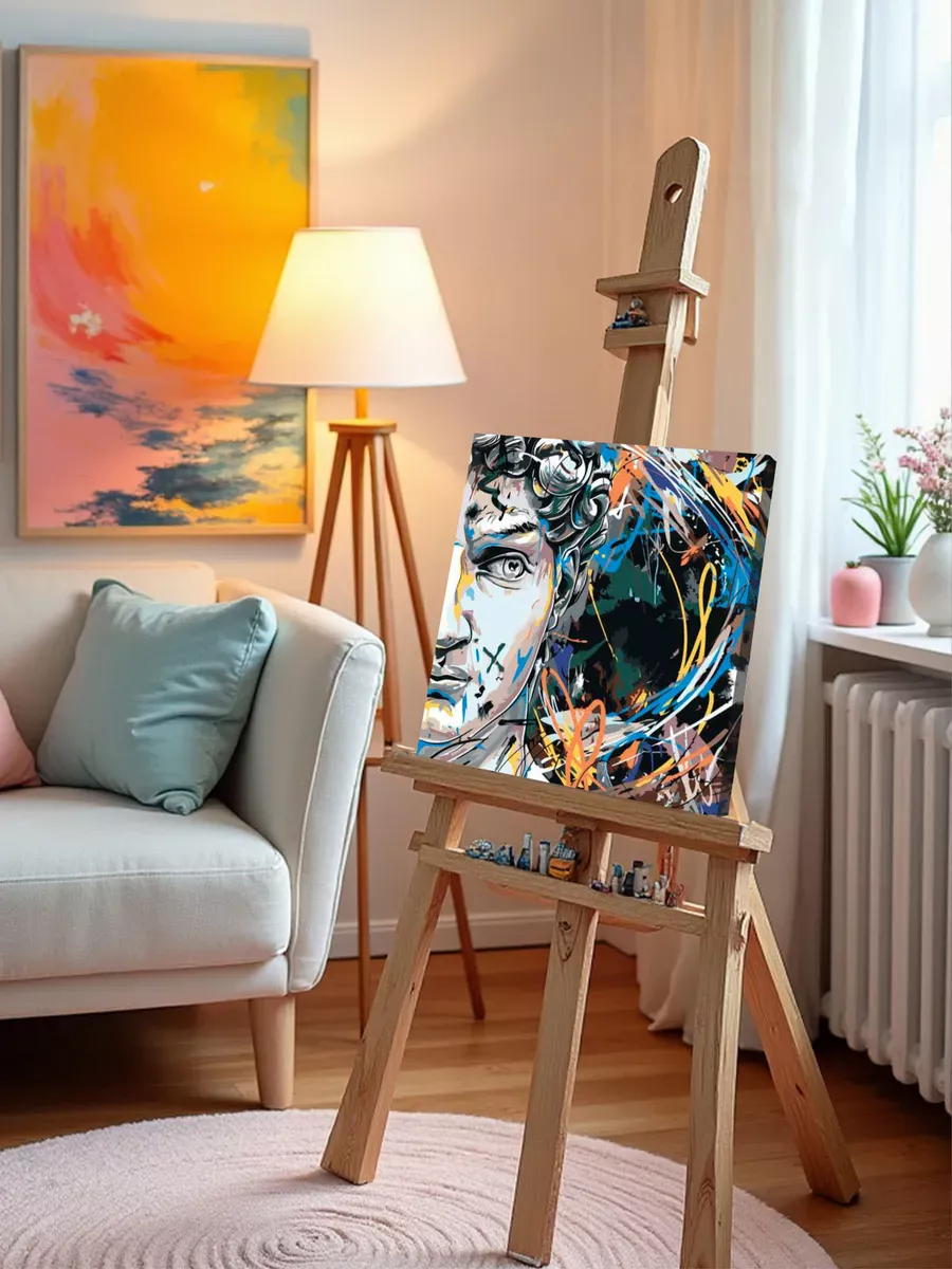 Картина по номерам «Античные статуи: Давид Арт 6» — картинка 9