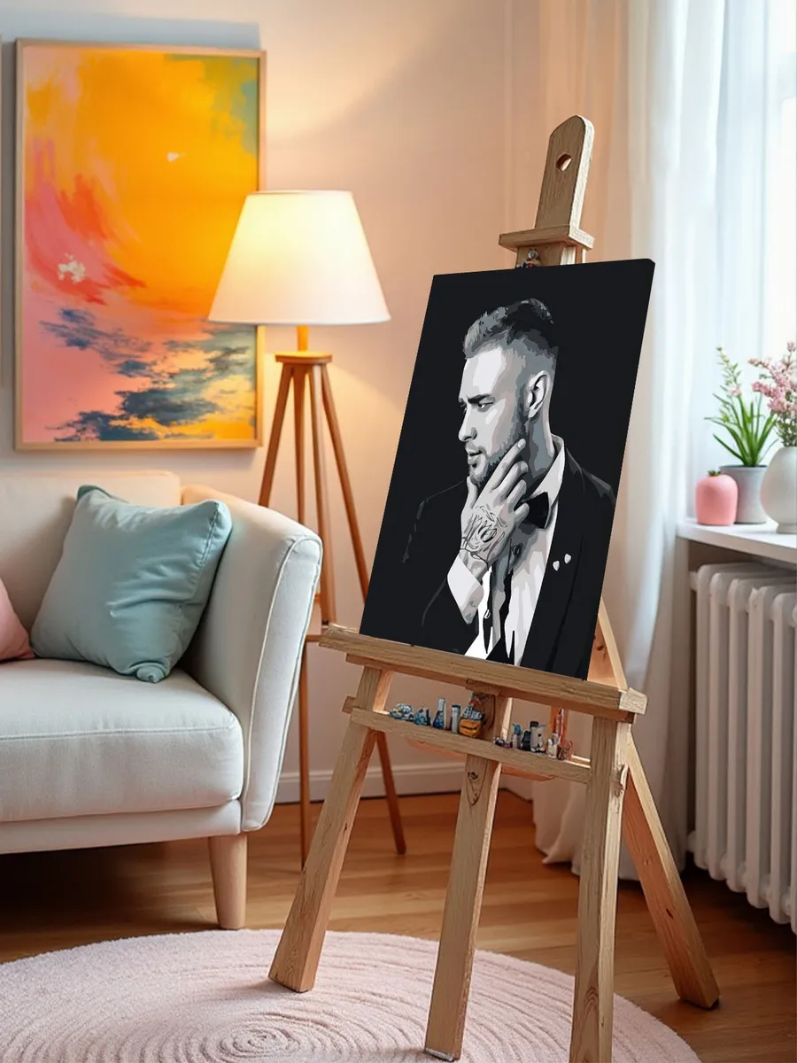 Картина по номерам «Егор Крид» — картинка 10