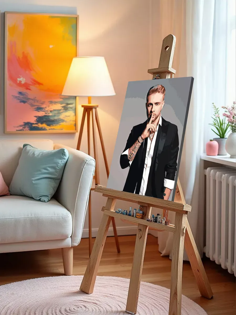 Картина по номерам «Егор Крид 12» — картинка 9