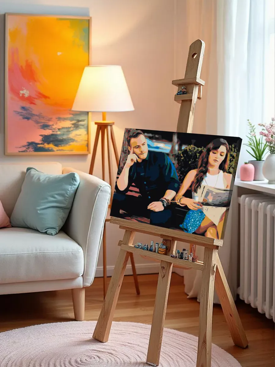 Картина по номерам «Постучись в мою дверь: Эда и Серкан Болат 4» — картинка 10