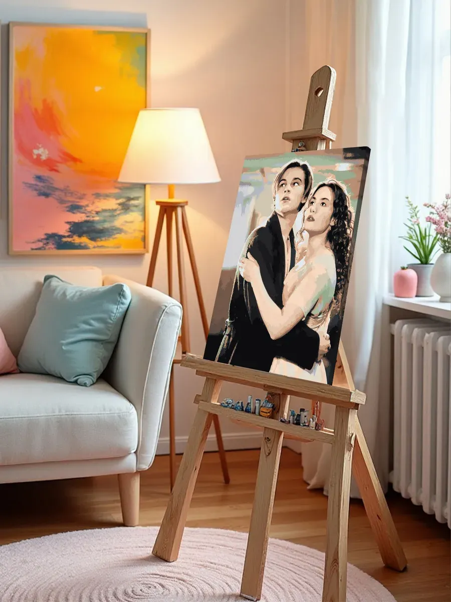 Картина по номерам «Титаник: Джек и Роза» — картинка 10