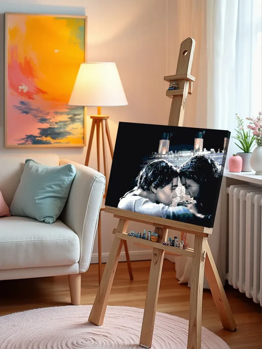 Картина по номерам «Титаник: Джек и Роза в воде» — картинка 10