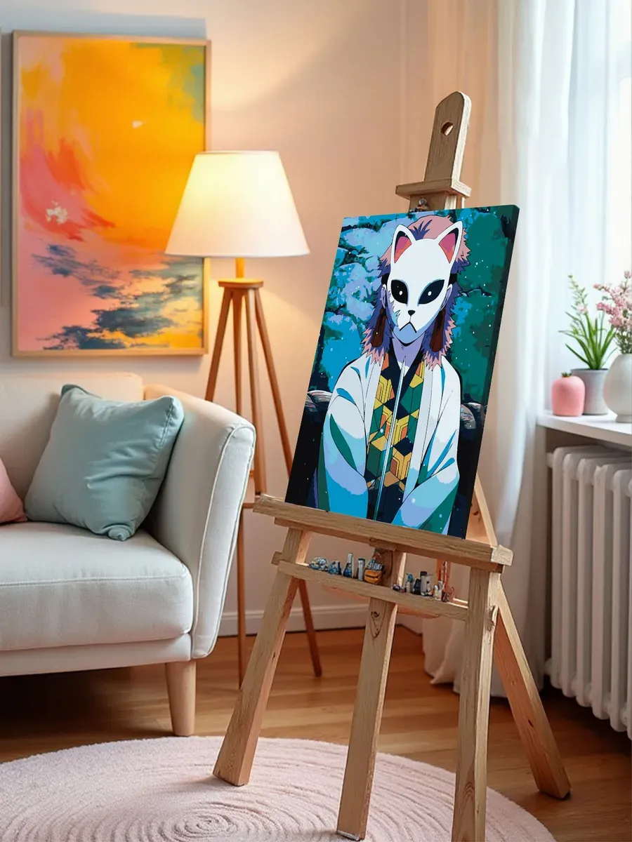 Картина по номерам «Клинок рассекающий демонов: Сабито» — картинка 10