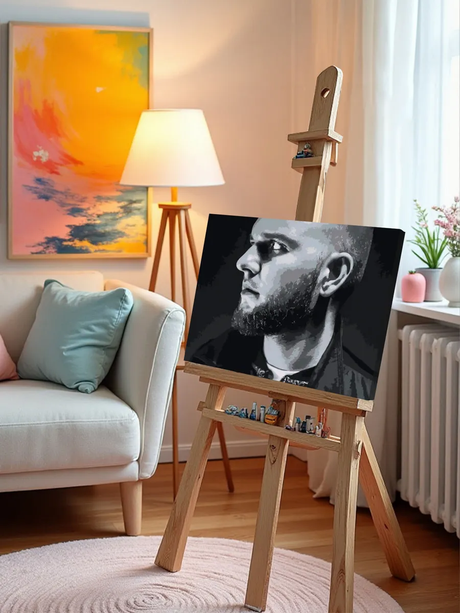 Картина по номерам «Рэп-группа Каспийский груз: Брутто» — картинка 9