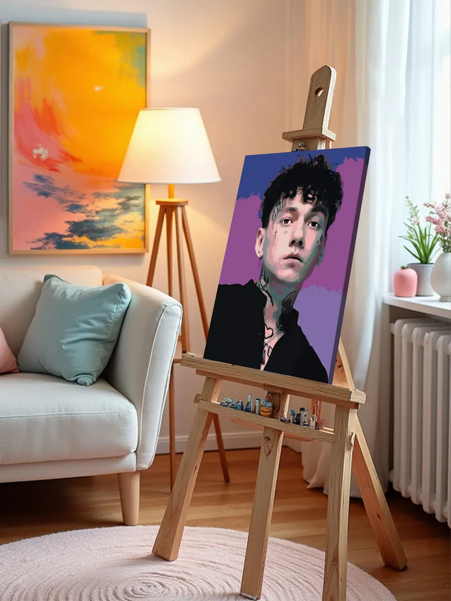 Картина по номерам «Три дня дождя: Глеб Викторов 2» — картинка 10