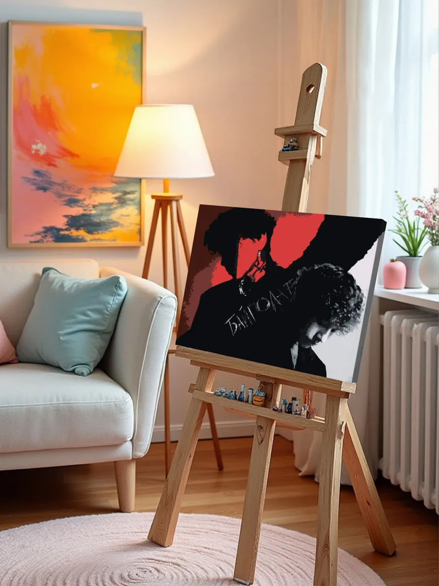 Картина по номерам «Три дня дождя: Глеб и альбом Байполар» — картинка 10