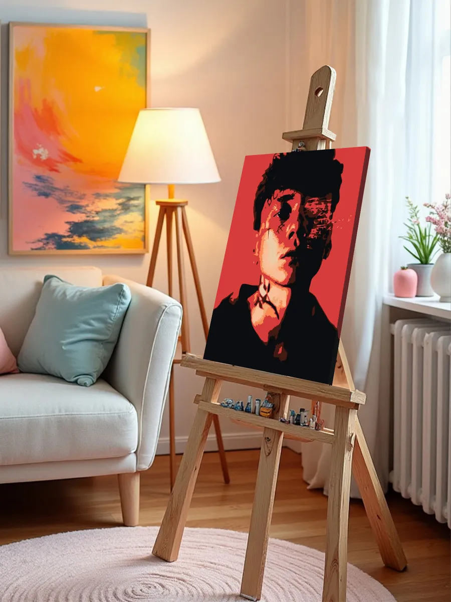 Картина по номерам «Три дня дождя: Глеб и альбом Отпускай» — картинка 10