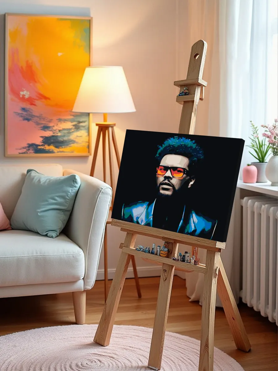 Картина по номерам «Музыкант The Weeknd Викенд 14» — картинка 10