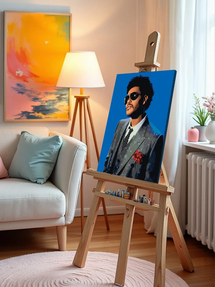 Картина по номерам «Музыкант The Weeknd Викенд 16» — картинка 10