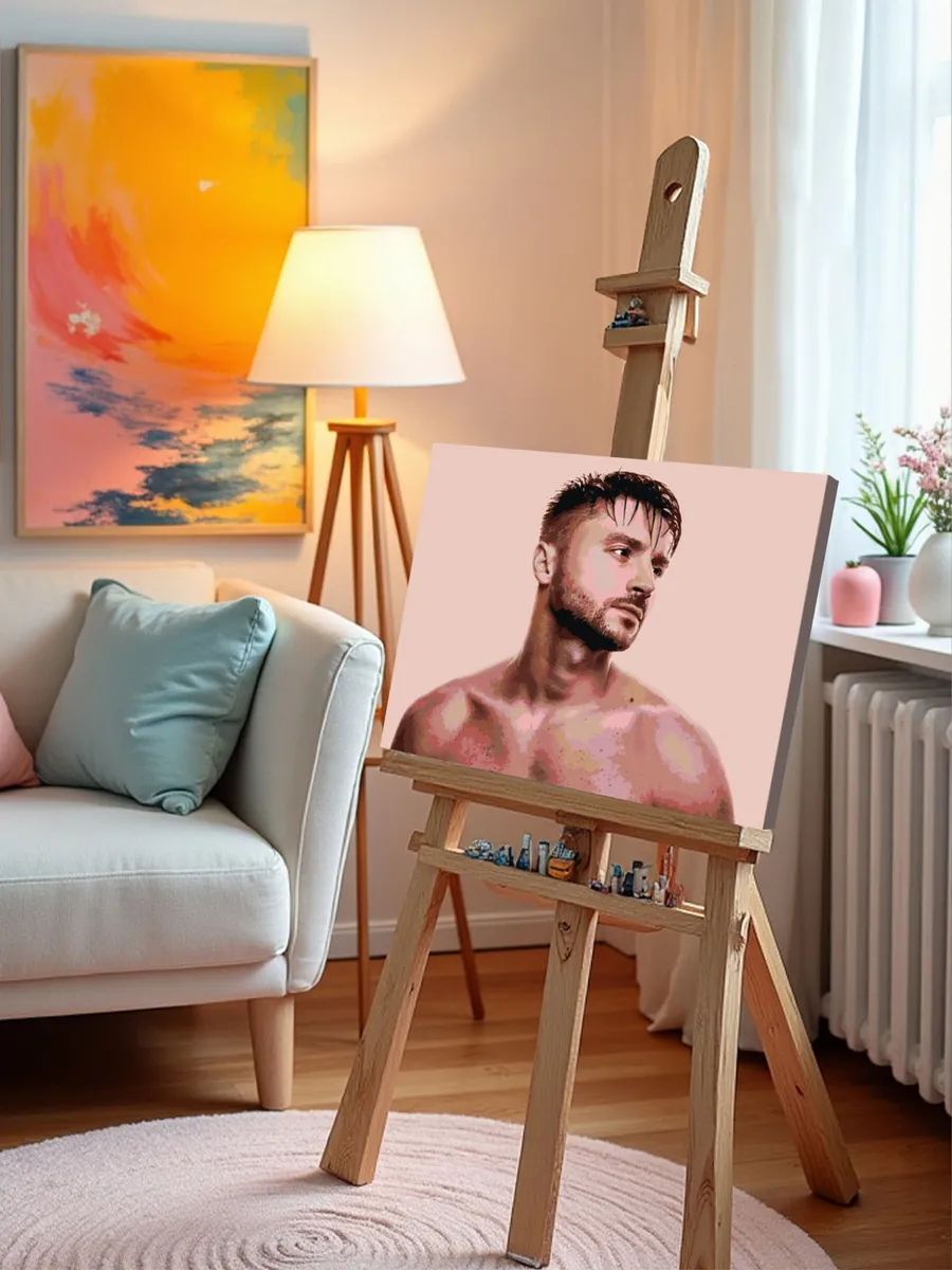 Картина по номерам «Российский музыкант Сергей Лазарев 15» — картинка 10