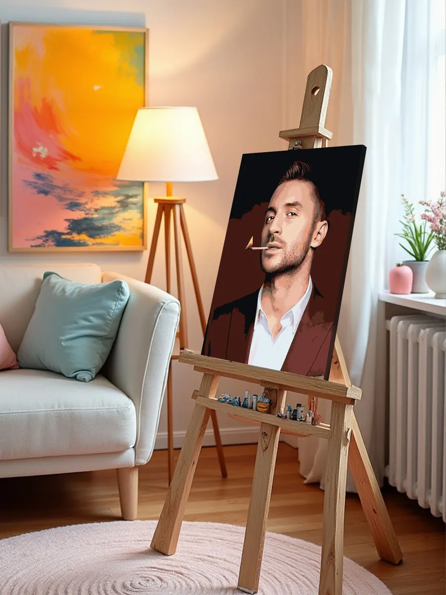 Картина по номерам «Российский музыкант Сергей Лазарев 18» — картинка 10