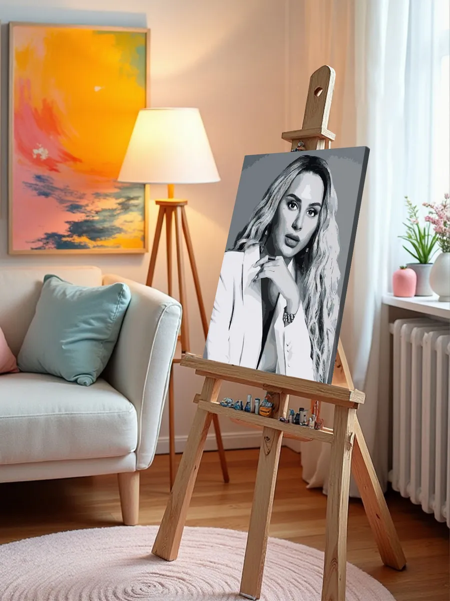 Картина по номерам «Российская певица Анна Асти Anna Asti 3» — картинка 10