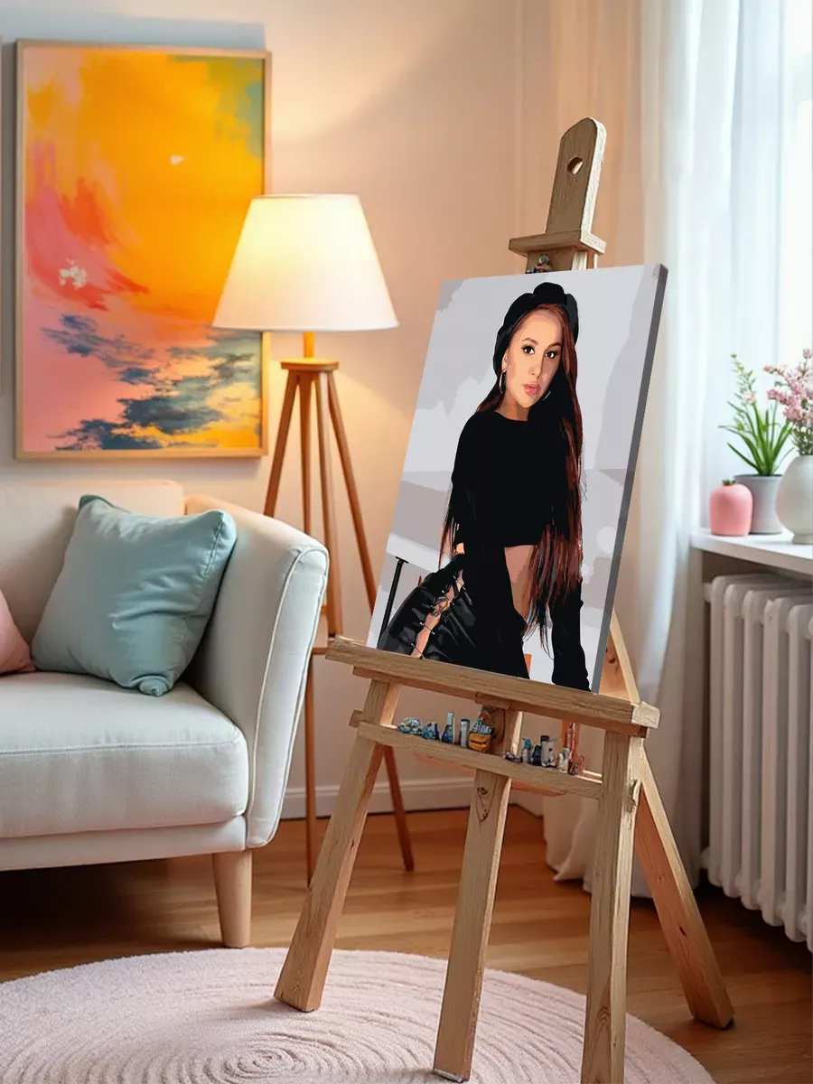 Картина по номерам «Российская певица Анна Асти Anna Asti 8» — картинка 9