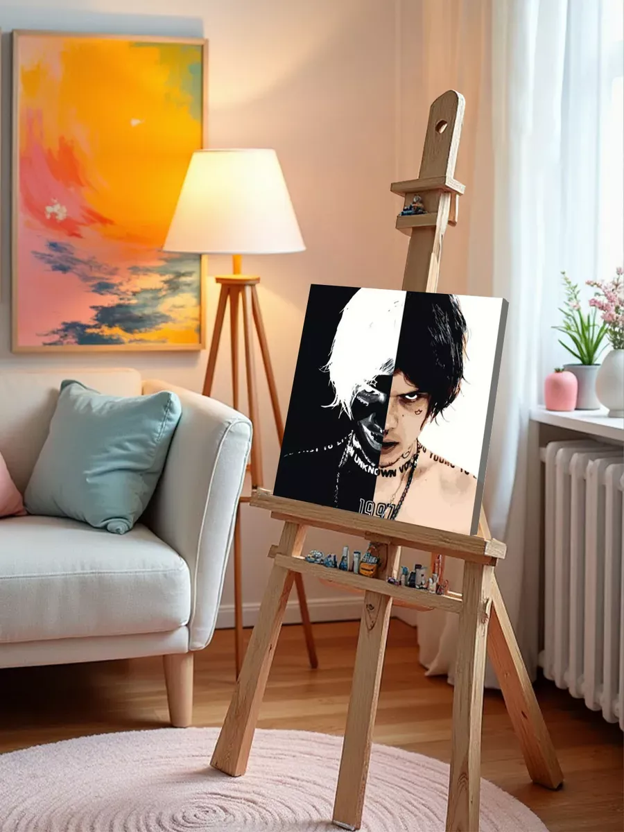 Картина по номерам «Рок и рэп музыкант Джизус DZHIZUS 12» — картинка 9