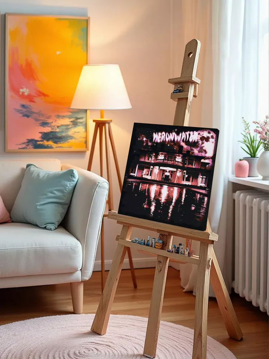 Картина по номерам «Рэпер Heronwater: обложка альбома 2» — картинка 10