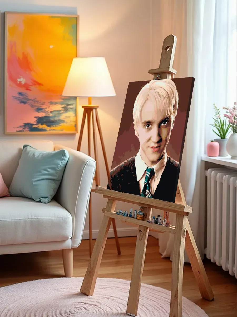 Картина по номерам «Гарри Поттер: Драко Малфой 2» — картинка 10