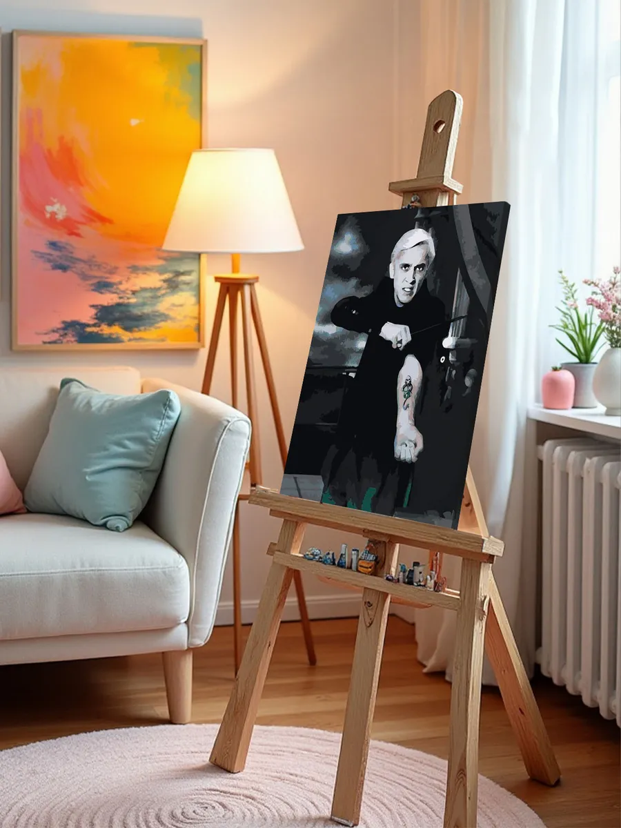 Картина по номерам «Гарри Поттер: Драко Малфой пожиратель смерти» — картинка 10