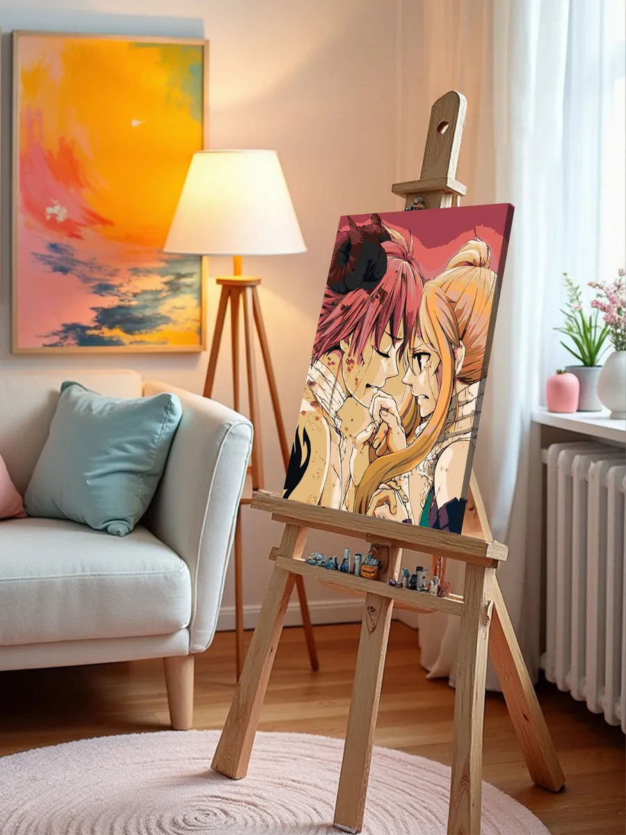 Картина по номерам «Аниме манга Хвост Феи Fairy Tale 4 40х50» — картинка 10