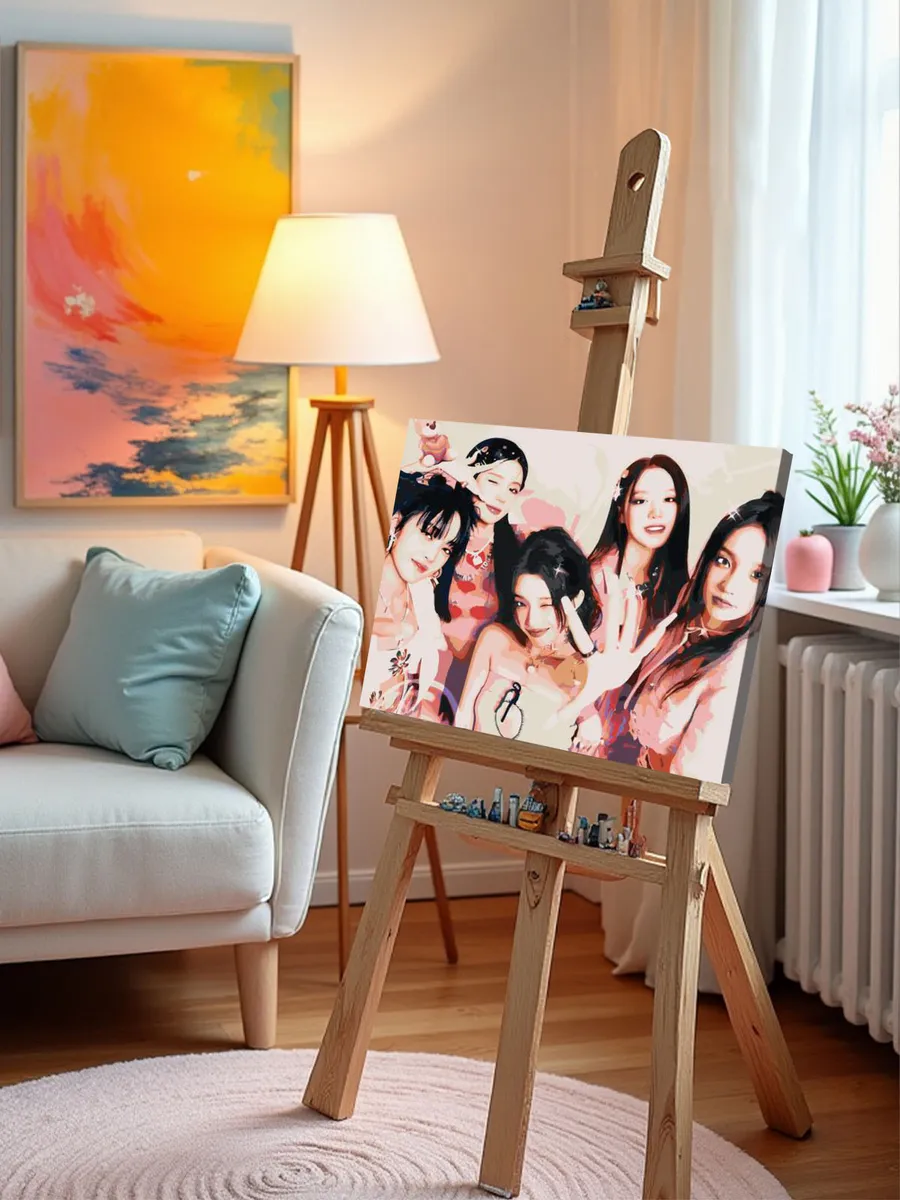 Картина по номерам «KPOP кпоп группа GI-dle Джи Айдл 40х50» — картинка 10