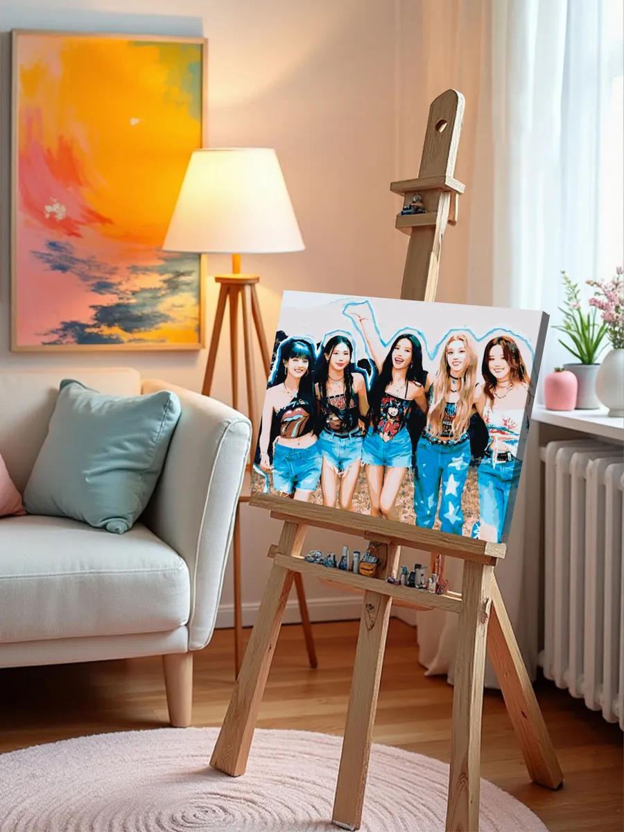 Картина по номерам «KPOP кпоп группа GI-dle Джи Айдл 40х50» — картинка 10