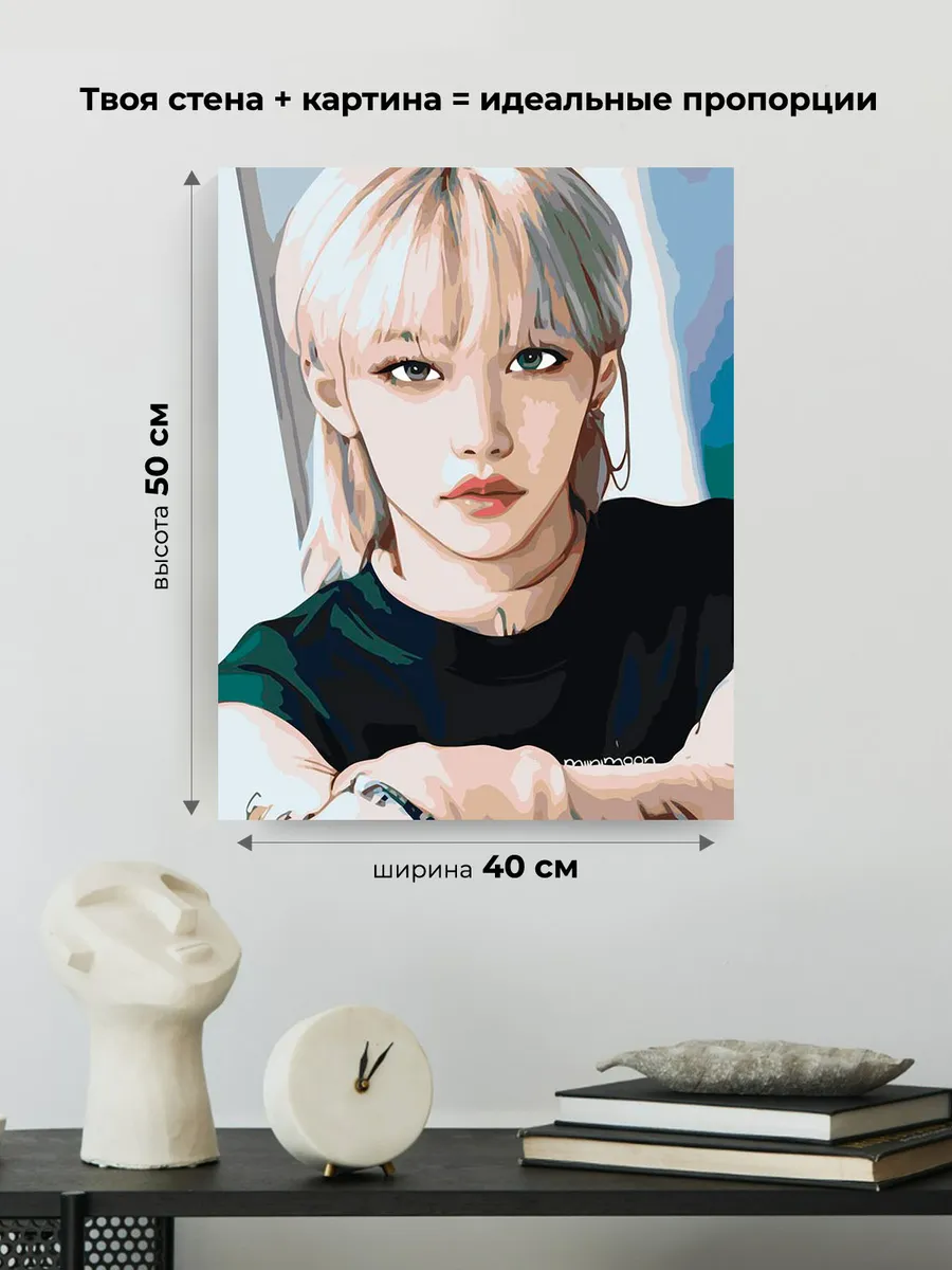 Картина по номерам «Stray Kids Стрей Кидс KPOP кпоп: Феликс» — картинка 3